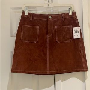 BLANK NYC 100% suede skirt NWT GORGEOUS SIze 25